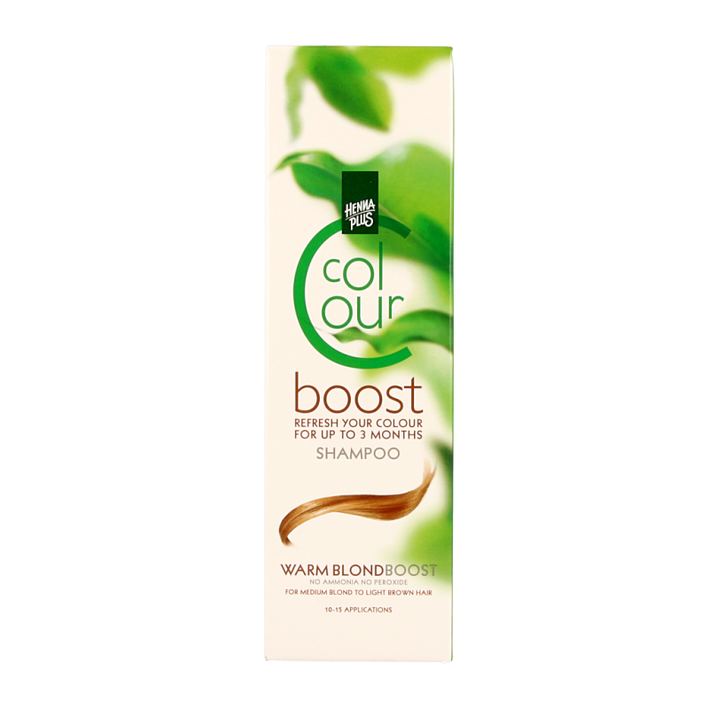 Henna Plus Colour boost warm blonde 200 Milliliter