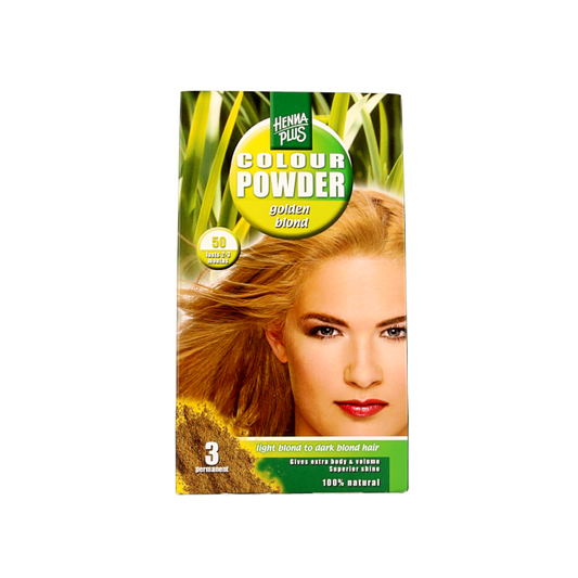 Henna Plus Colour powder 50 golden blond 100 Gram