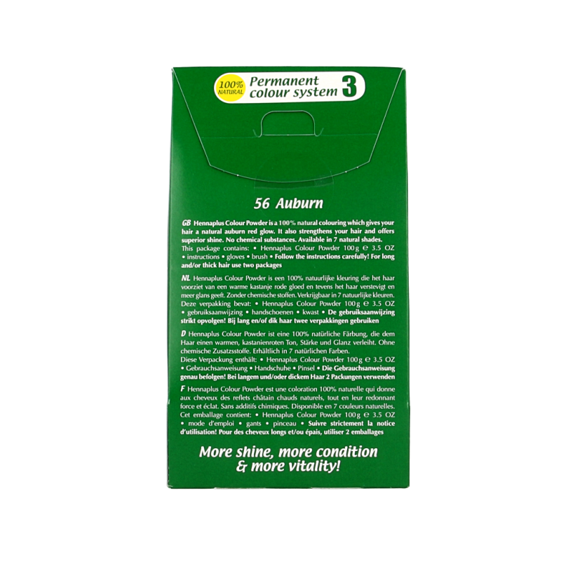 Henna Plus Colour powder 56 auburn 100 Gram