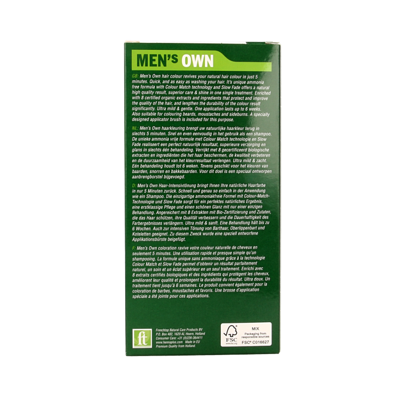 Mens Own Men's own medium brown 80 Milliliter