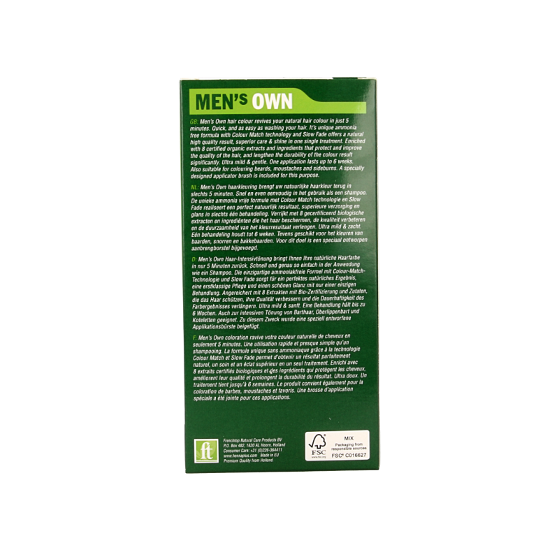 Mens Own Men's own black 80 Milliliter