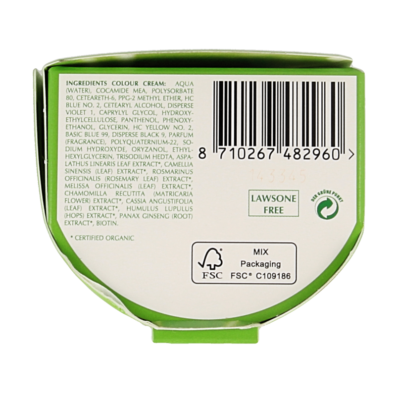 Henna Plus Colour cream 3 dark brown 60 Milliliter