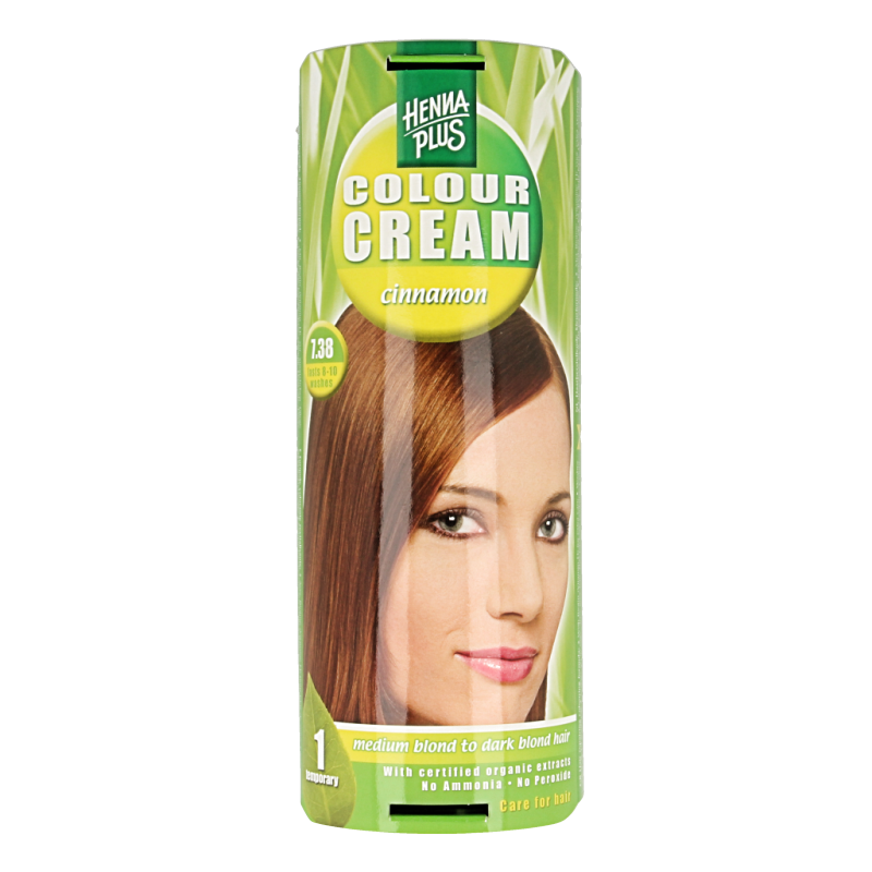 Henna Plus Colour cream 7.38 cinnamon 60 Milliliter