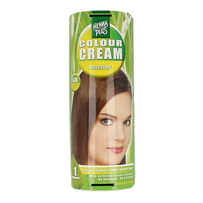 Henna Plus Colour cream 6.35 hazelnut 60 Milliliter
