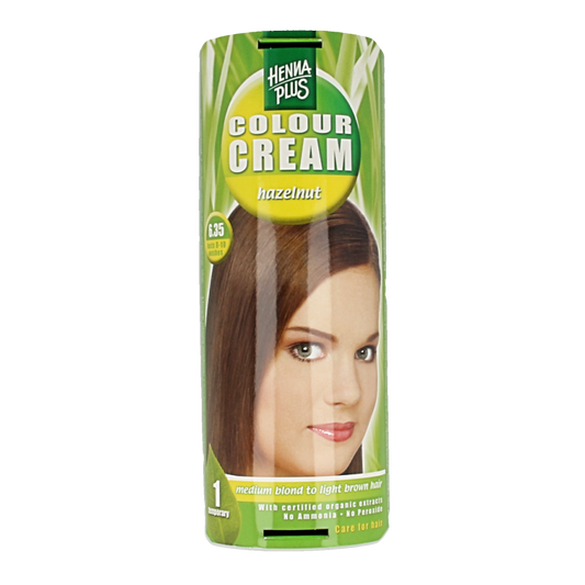 Henna Plus Colour cream 6.35 hazelnut 60 Milliliter