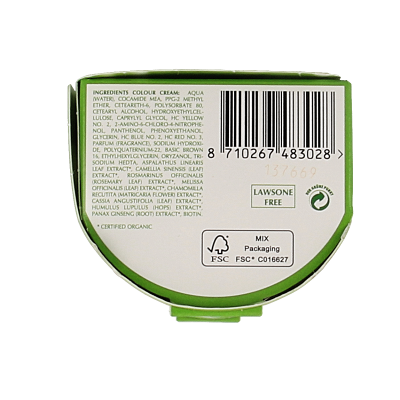 Henna Plus Colour cream 6.45 mahogany 60 Milliliter