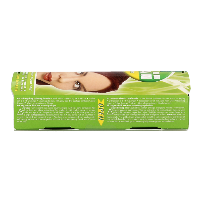 Henna Plus Colour cream 5.6 warm red 60 Milliliter