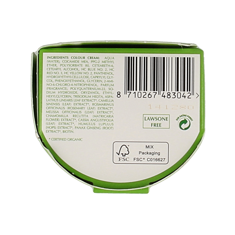 Henna Plus Colour cream 4.56 auburn 60 Milliliter