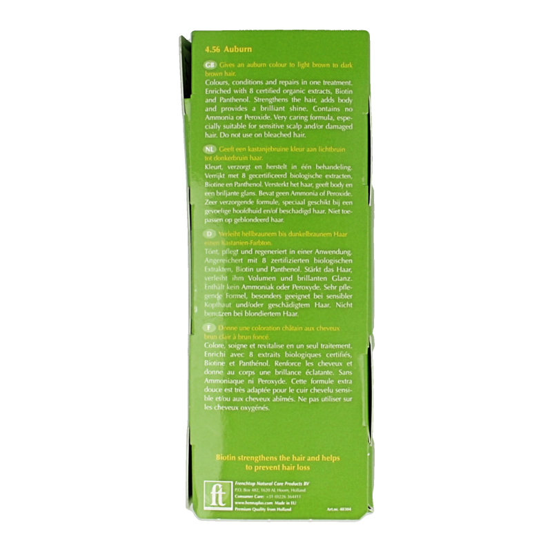 Henna Plus Colour cream 4.56 auburn 60 Milliliter
