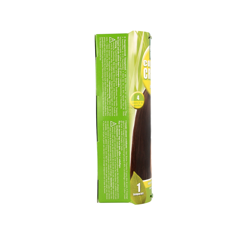 Henna Plus Colour cream 4 brown 60 Milliliter