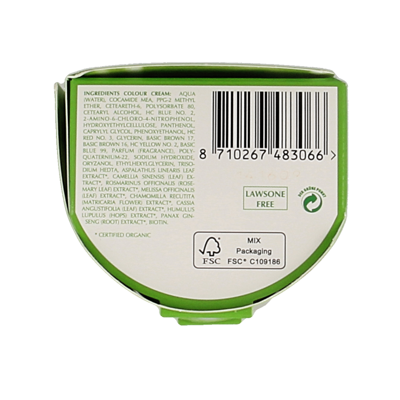 Henna Plus Colour cream 4.03 mocha brown 60 Milliliter