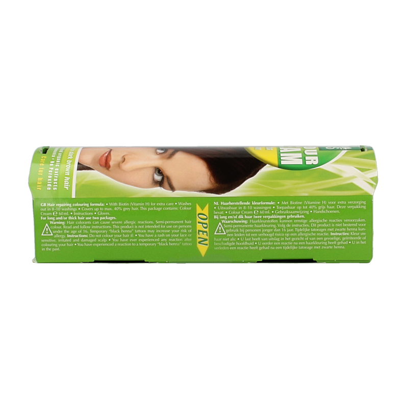 Henna Plus Colour cream 4.03 mocha brown 60 Milliliter