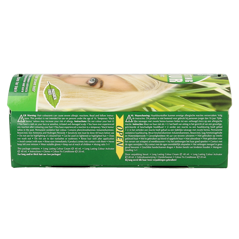 Henna Plus Long lasting colour 10.00 highlight blond 100 Milliliter