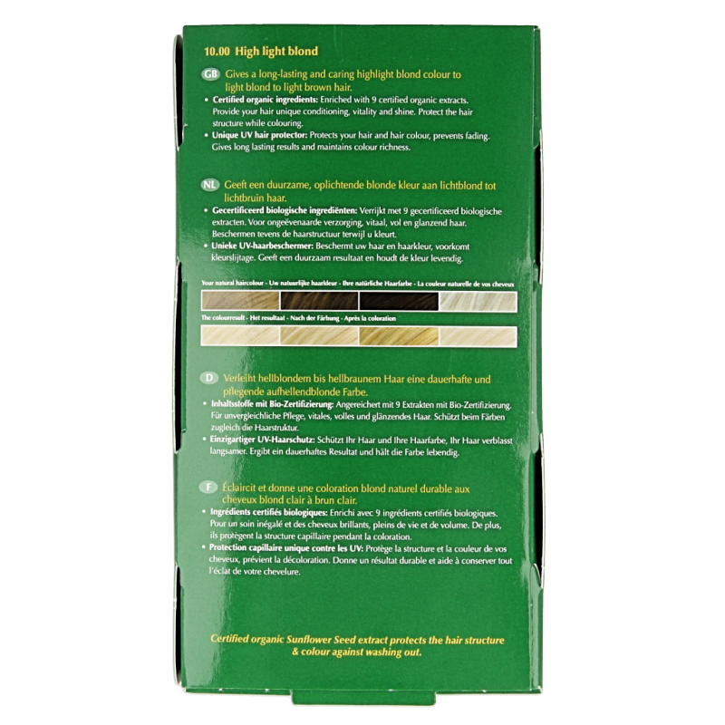 Henna Plus Long lasting colour 10.00 highlight blond 100 Milliliter