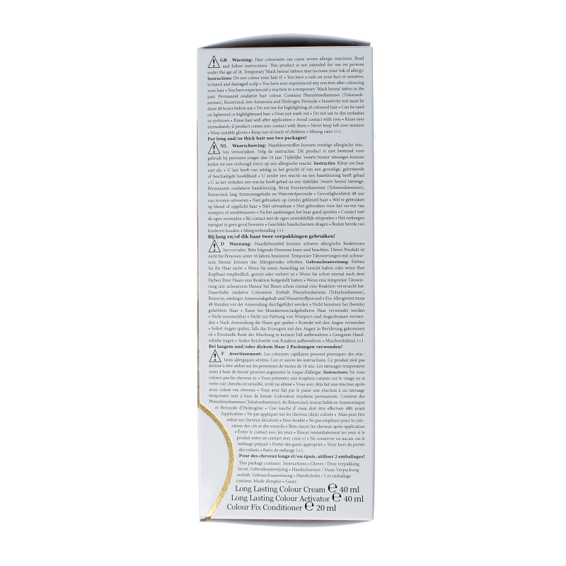 Henna Plus Long lasting colour 10.01 silver blond 100 Milliliter