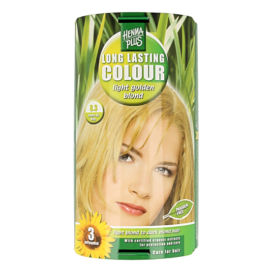 Henna Plus Long lasting colour 8.3 golden blond 100 Milliliter