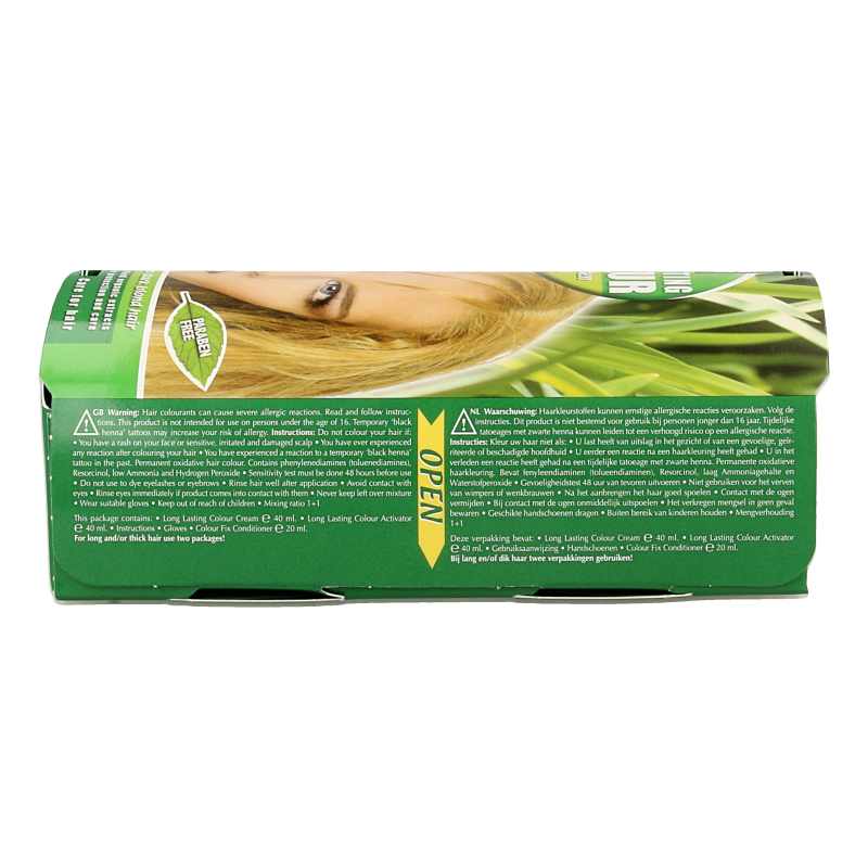 Henna Plus Long lasting colour 8.3 golden blond 100 Milliliter