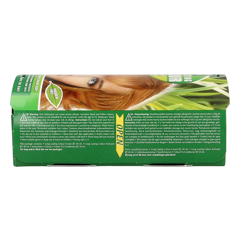 Henna Plus Long lasting colour 8.4 copper blond 100 Milliliter