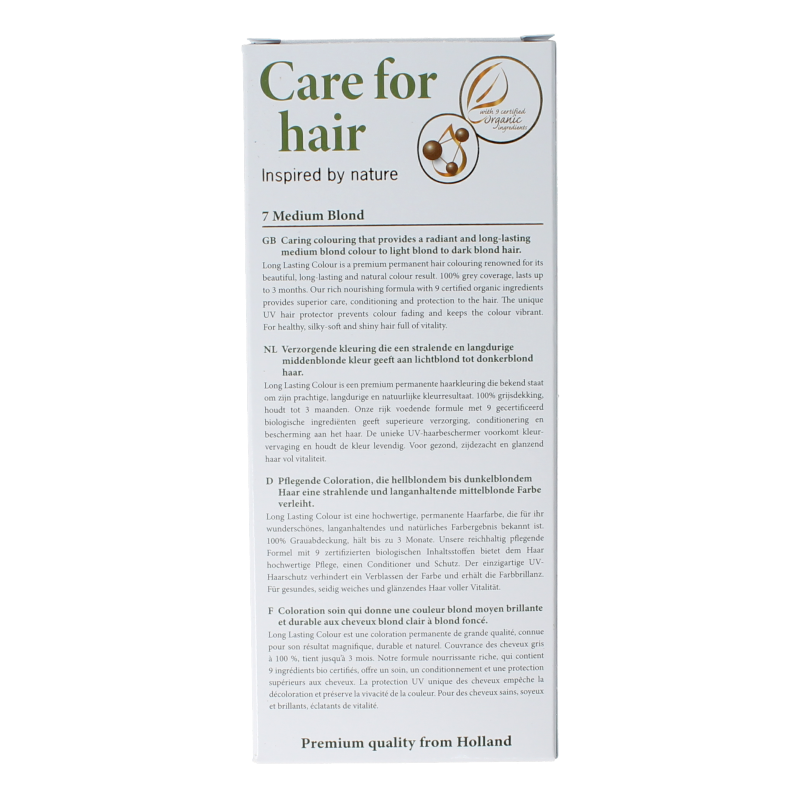 Henna Plus Long lasting colour 7 medium blond 100 Milliliter