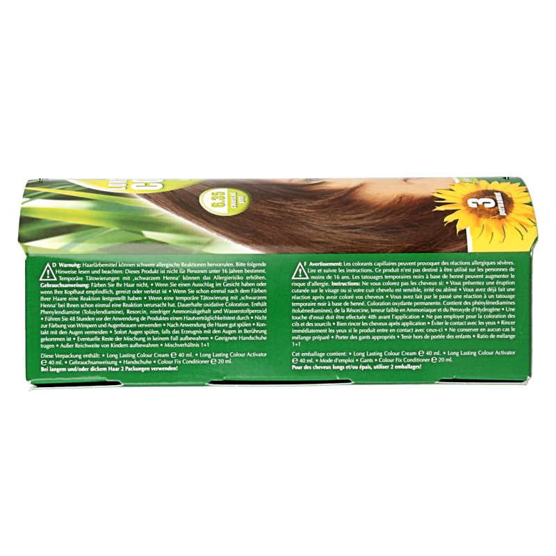 Henna Plus Long lasting colour 6.35 hazelnut 100 Milliliter