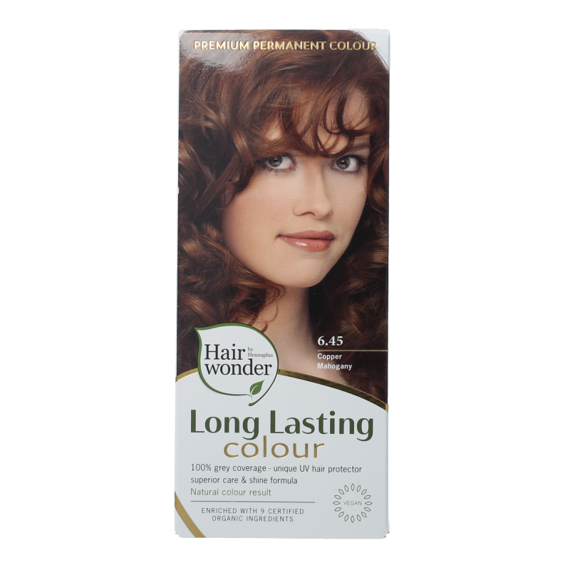 Henna Plus Long lasting colour 6.45 copper mahogany 100 Milliliter