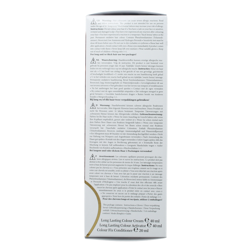 Henna Plus Long lasting colour 6.45 copper mahogany 100 Milliliter