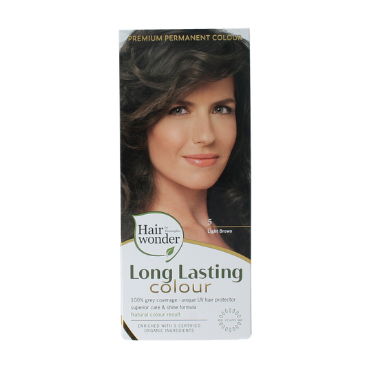 Henna Plus Long lasting colour 5 light brown 100 Milliliter
