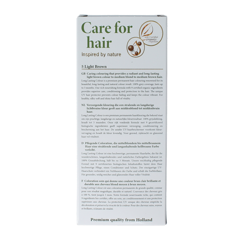 Henna Plus Long lasting colour 5 light brown 100 Milliliter