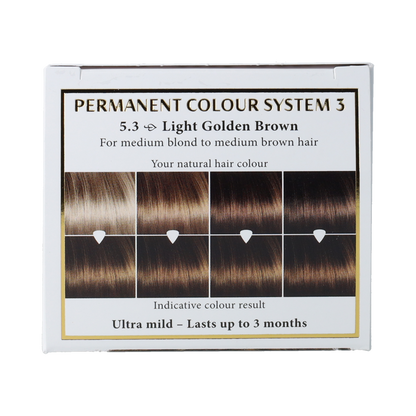 Hairwonder Long lasting colour 5.3 golden brown 100.00 Milliliter
