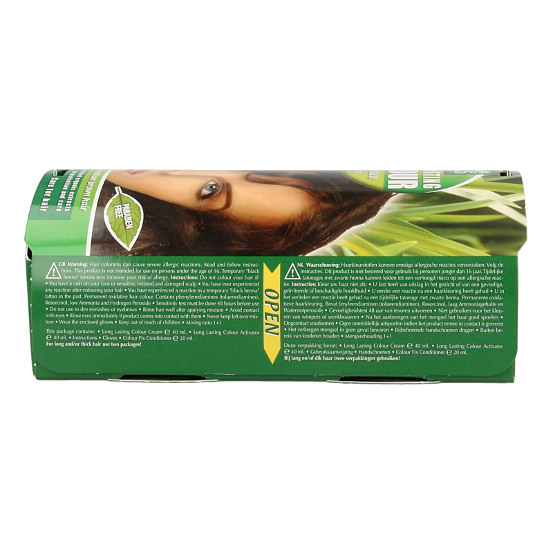 Henna Plus Long lasting colour 5.3 golden brown 100 Milliliter