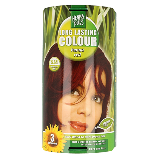 Henna Plus Long lasting colour 5.64 henna red 100 Milliliter