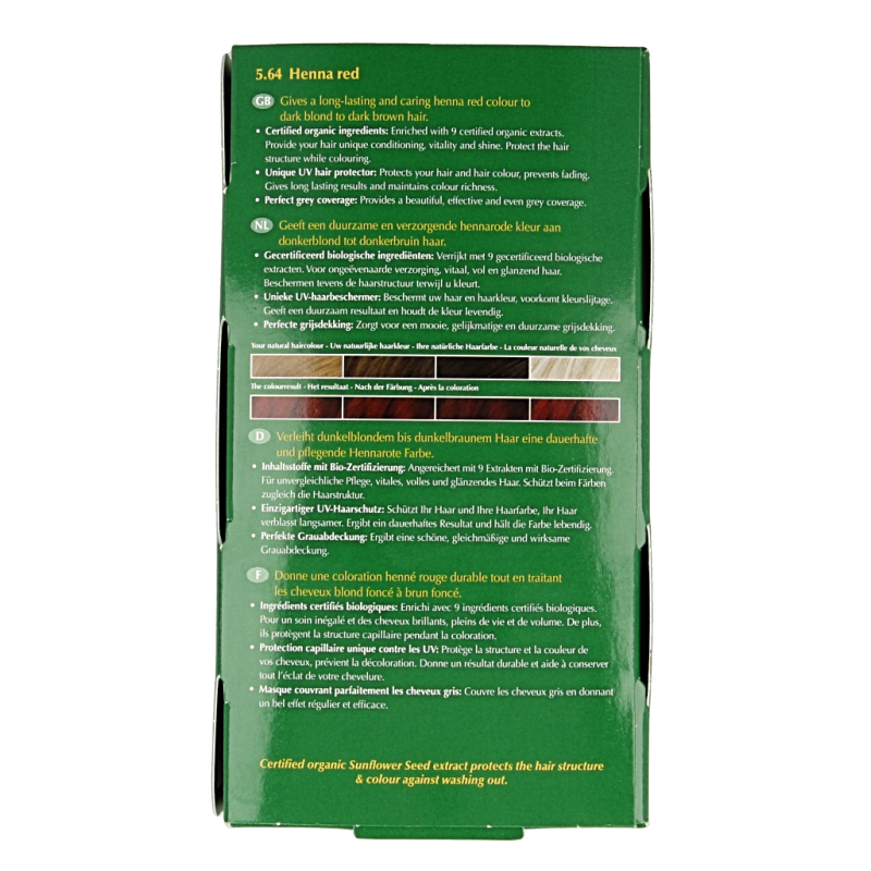 Henna Plus Long lasting colour 5.64 henna red 100 Milliliter
