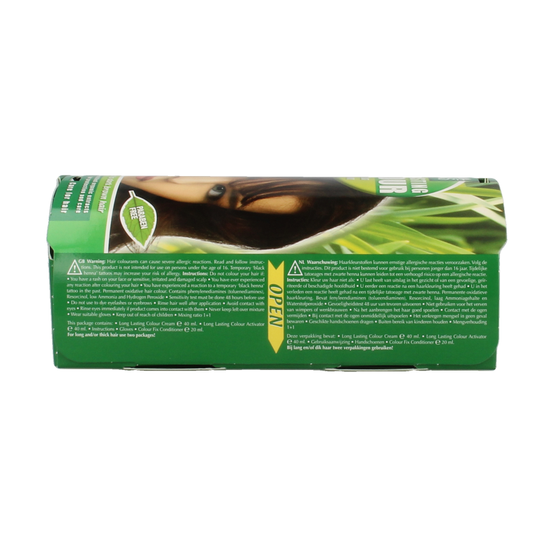 Henna Plus Long lasting colour 4.03 mocha brown 100 Milliliter