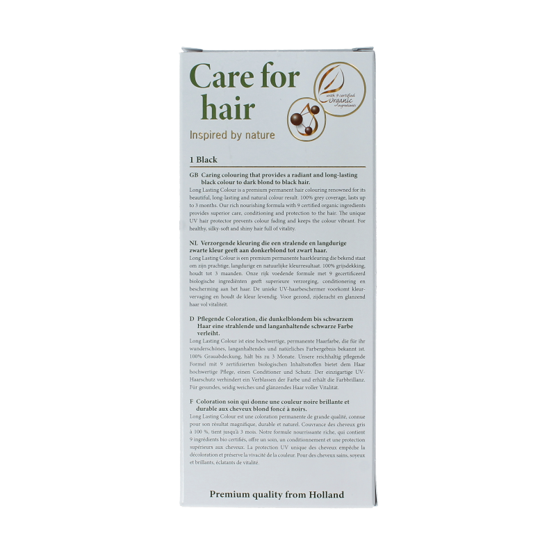 Hairwonder Long lasting colour 1 black 100 Milliliter