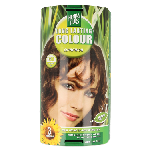 Henna Plus Long lasting colour 7.38 cinnamon 100 Milliliter