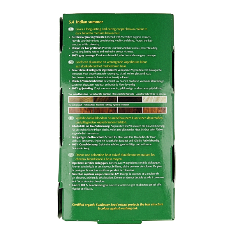 Henna Plus Long lasting colour 5.4 indian summer 100 Milliliter