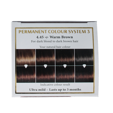 Henna Plus Long lasting colour 4.45 warm brown 100 Milliliter