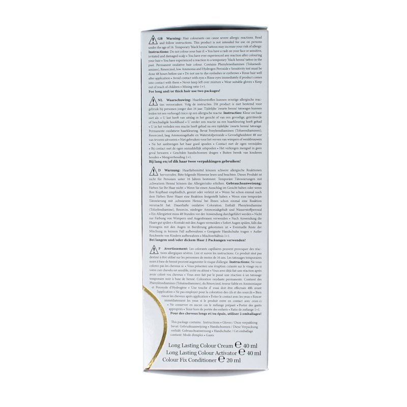 Henna Plus Long lasting colour 4 medium brown 100 Milliliter