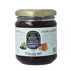 Royal Green Elderberry honey bio 250.00 Gram