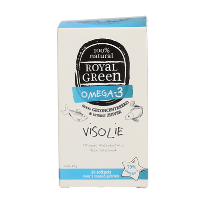 Royal Green Omega 3 visolie 30.00 Softgels