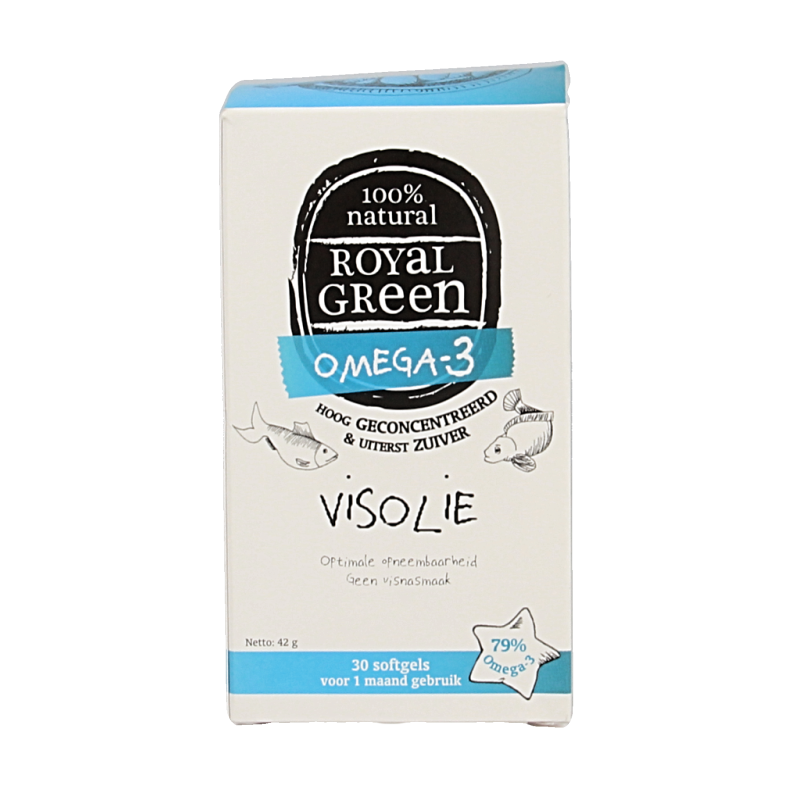 Royal Green Omega 3 visolie 30 Softgels