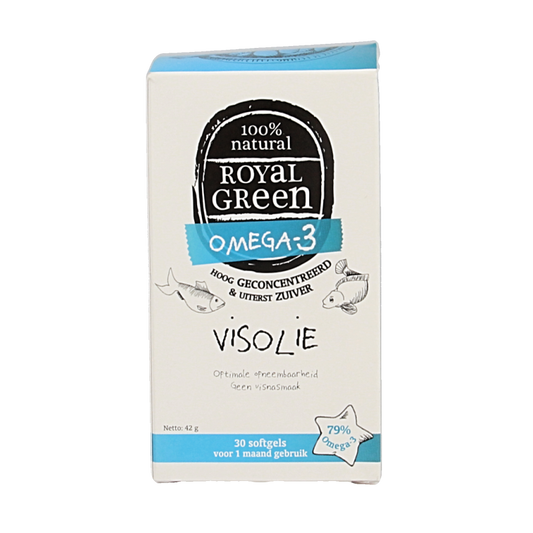 Royal Green Omega 3 visolie 30 Softgels