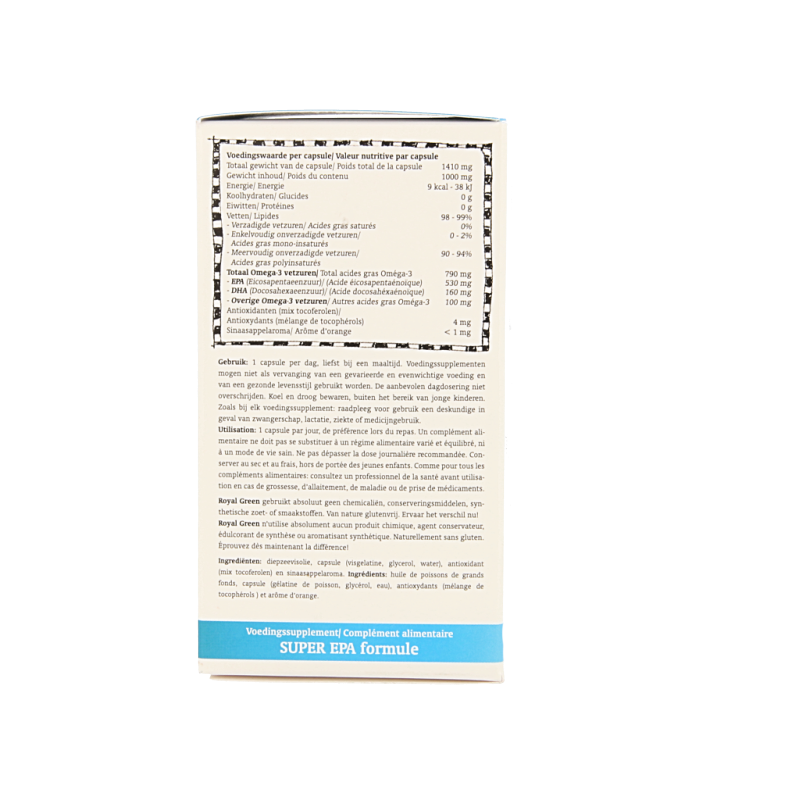 Royal Green Omega 3 visolie 60 Softgels