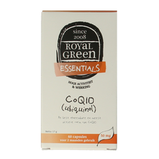 Royal Green Co Q10 ubiquinol 60.00 Capsules