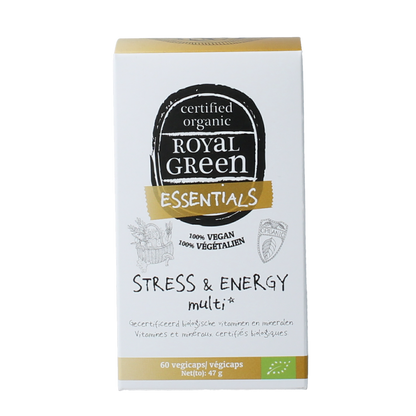 Royal Green Stress & energy multi bio 60.00 Vegetarische capsules
