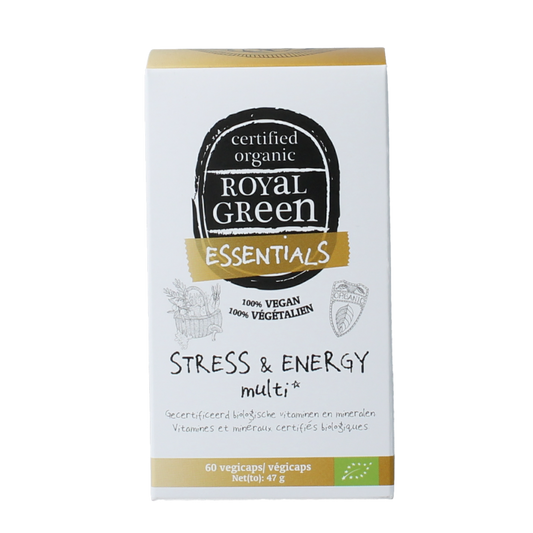 Royal Green Stress & energy multi bio 60 Vegetarische capsules
