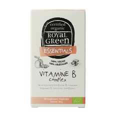 Royal Green Vitamine B complex bio 60 Vegetarische capsules