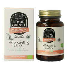 Royal Green Vitamine B complex bio 60 Vegetarische capsules
