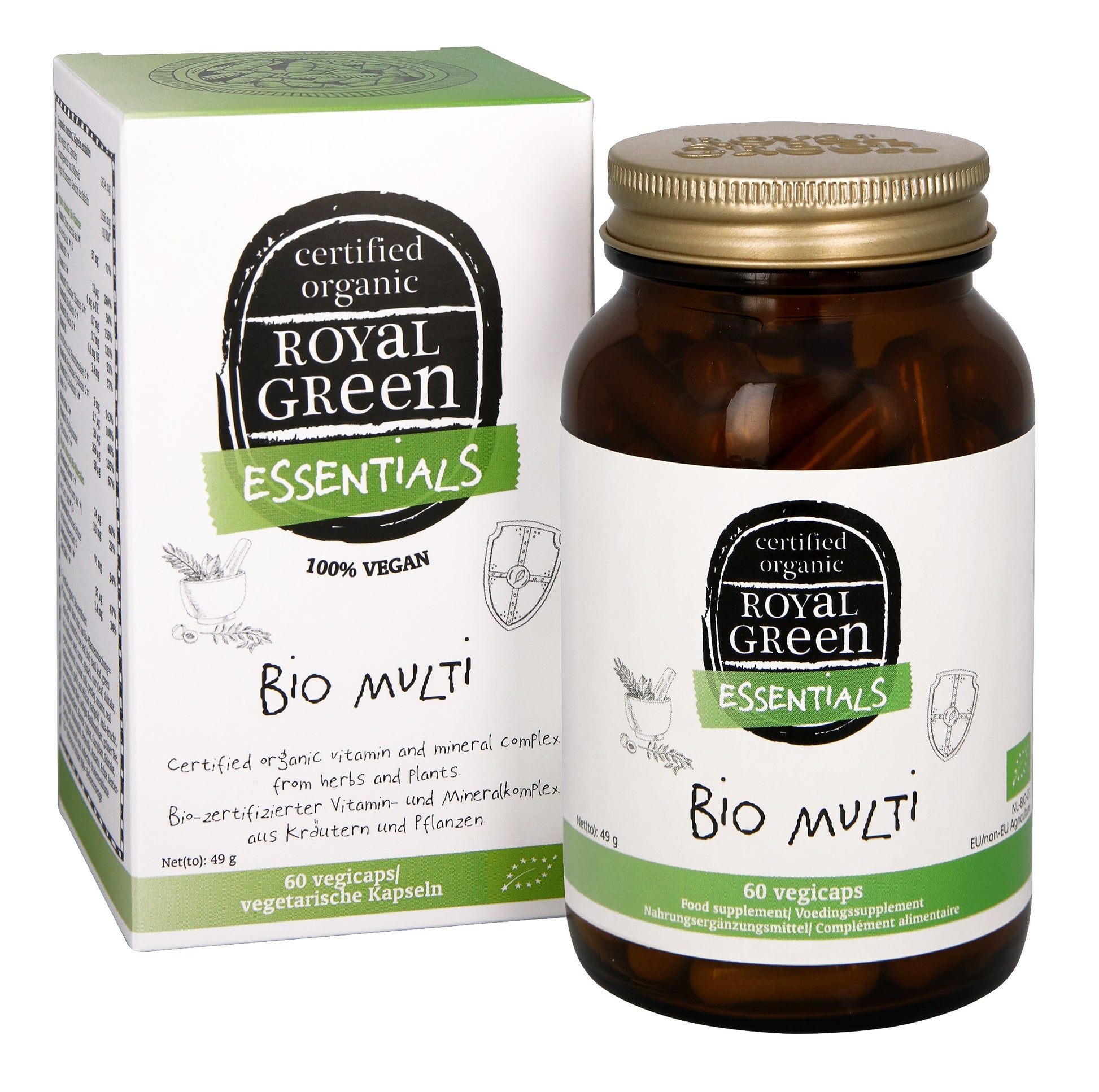 Royal Green Multi bio 60 Vegetarische capsules