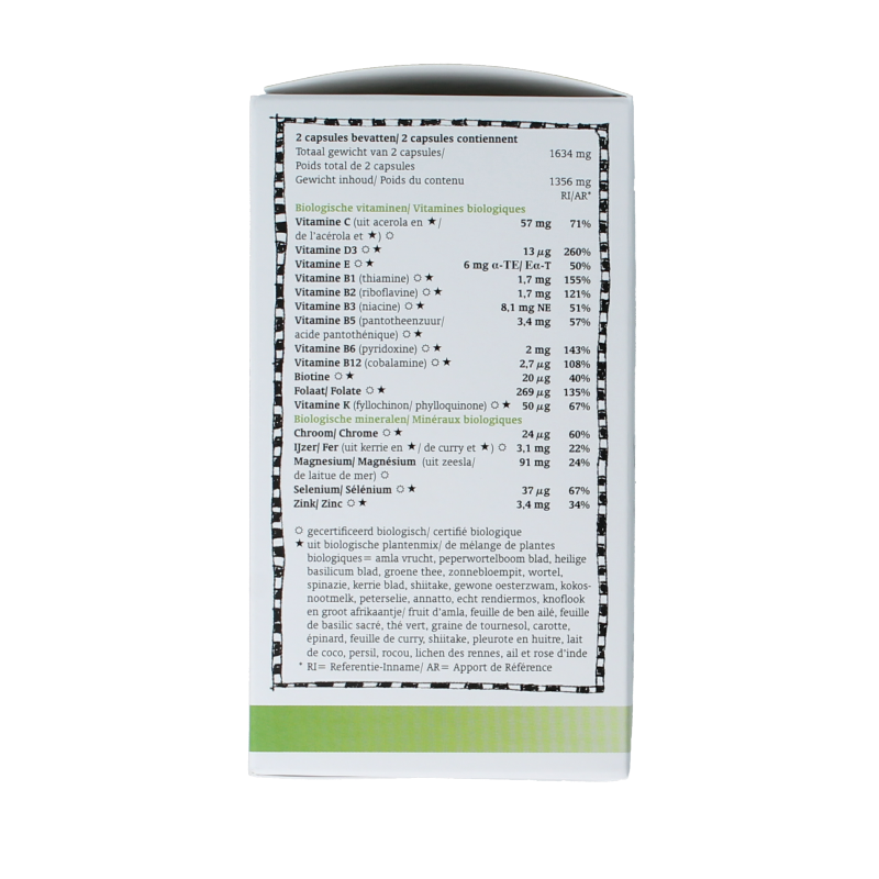 Royal Green Multi bio 60 Vegetarische capsules